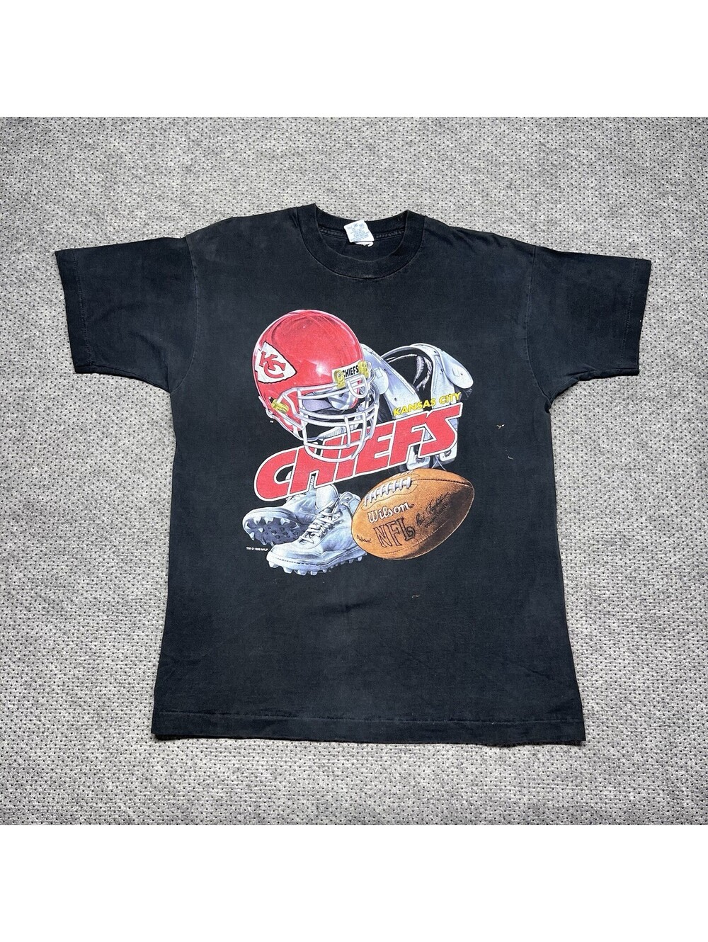 Vintage 1996 Salem Kansas City Chiefs T-Shirt Medium National Football League